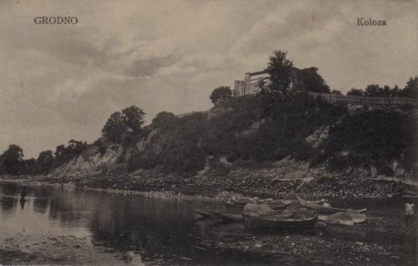 Grodno - Ko�o�a po obsuni�ciu skarpy