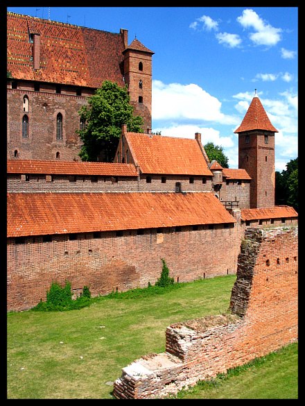 Malbork - Zamek wysoki i wie�a