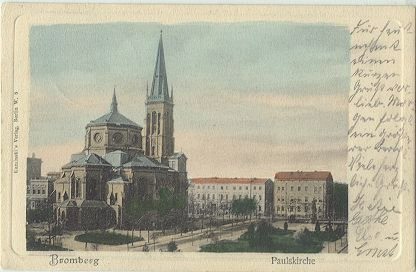 Bydgoszcz - Ko�ci� �w. Paw�a rok 1904