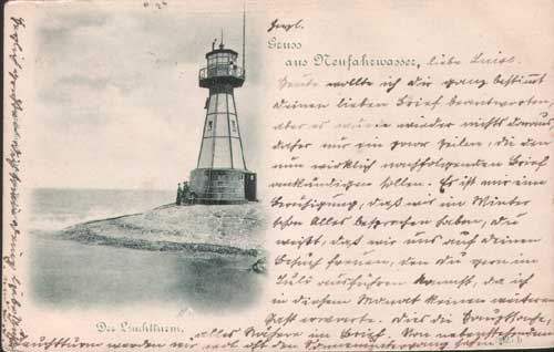 Danzig - Gruss aus Neufahrwasser