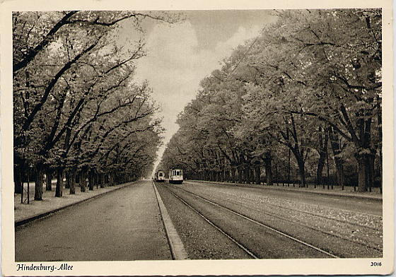 Danzig - Hindenburg Allee