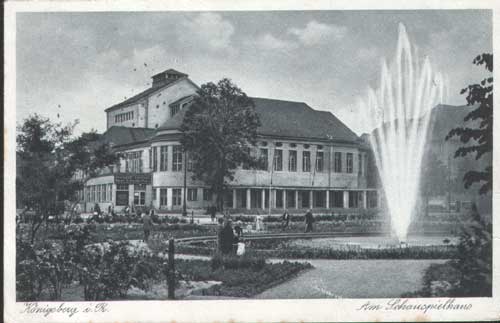 K�nigsberg - Am Schauspielhaus 1941