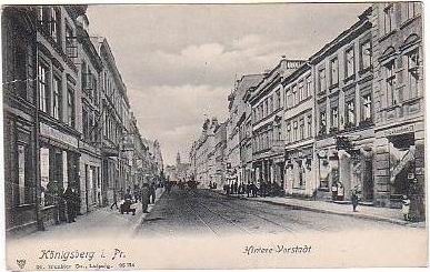 K�nigsberg - Hintere Vorstadt