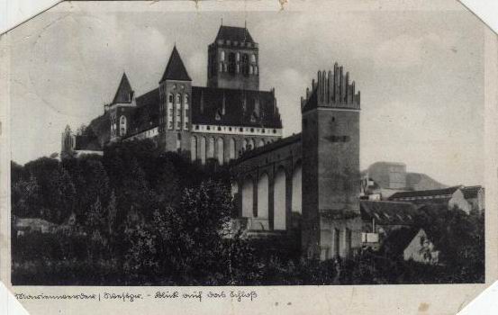 Marienwerder - Blick auf das Schlo�