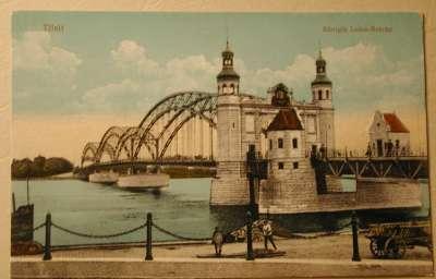 Tilsit - Most kr�lowej Luizy 1900