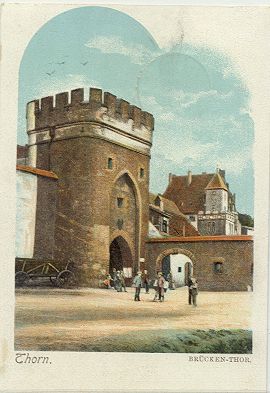 Toru� - Brama mostowa 1909