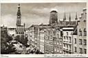 Danzig - Langer Markt mit Rathaus und St. Marien ca.1920
